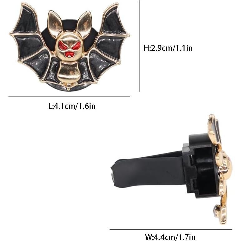 Clip de Ventilación de Auto Murciélago ORIESSE 2 Pcs Recargable