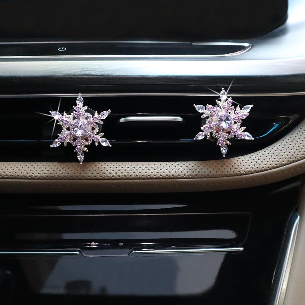 Clips de Ventilación de Coche ORIESSE Morados 2 Pcs con Aromas