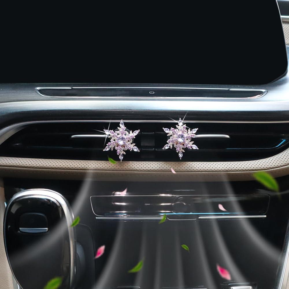 Clips de Ventilación de Coche ORIESSE Morados 2 Pcs con Aromas