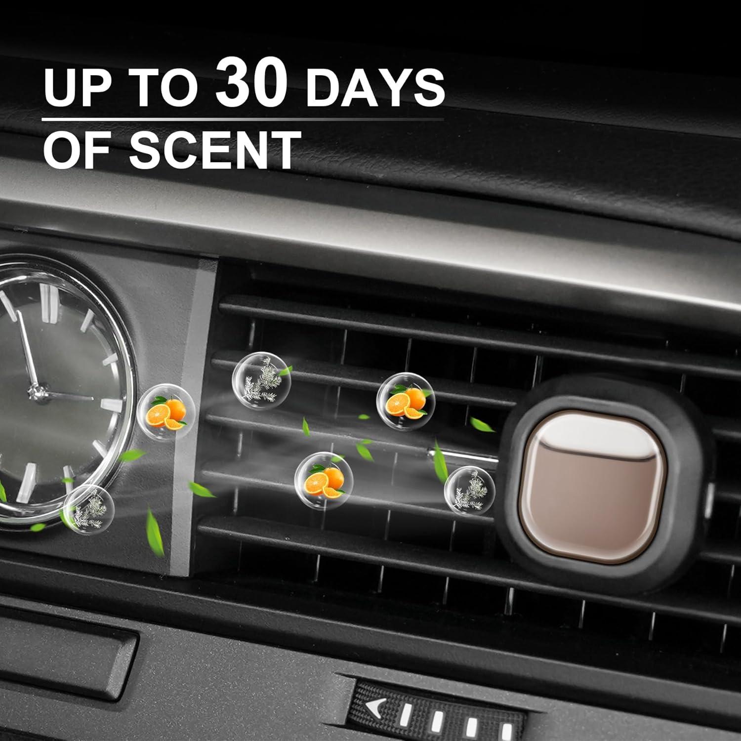 Ambientador de Aire para Coche JUSTTOP Black Ice 6PK