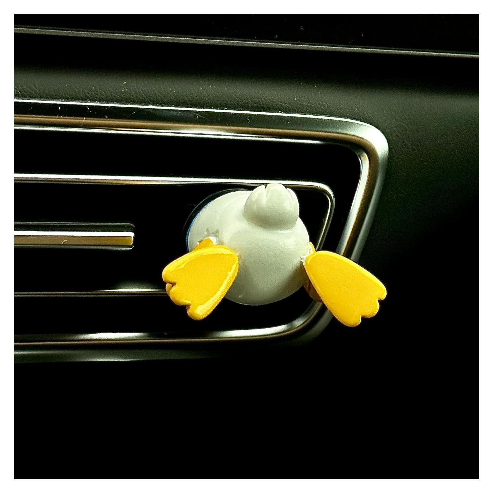Clip de Ventilación para Auto Pato Divertido GiveMOJO con Aroma