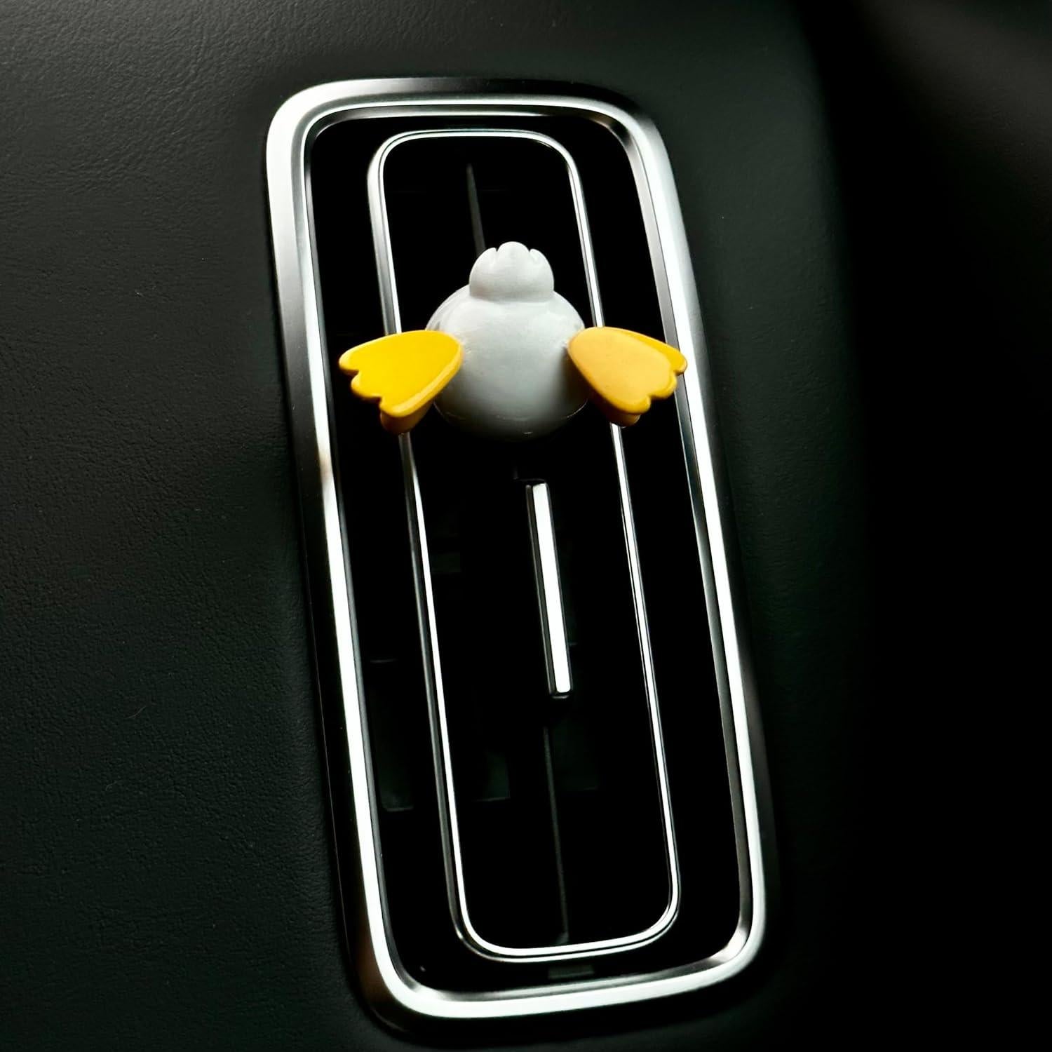 Clip de Ventilación para Auto Pato Divertido GiveMOJO con Aroma