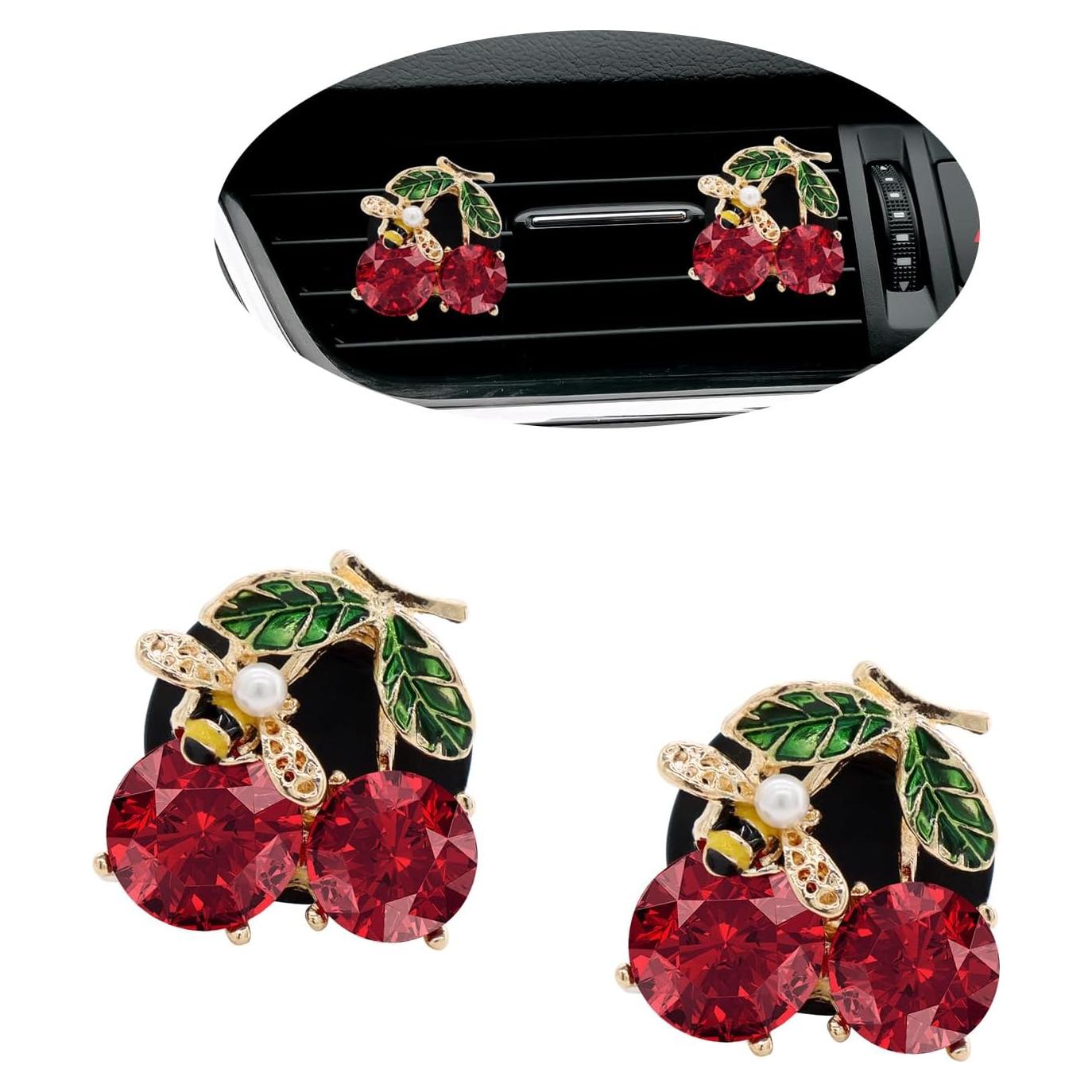 Clip de Ventilación de Coche ORIESSE Cereza 2 Piezas Aromatizador