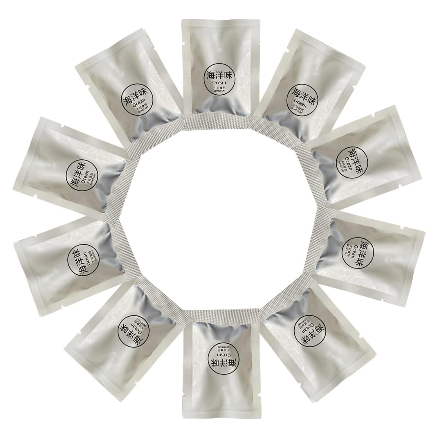 Paquete de 10 recambios ambientador coche Yixiao Océano