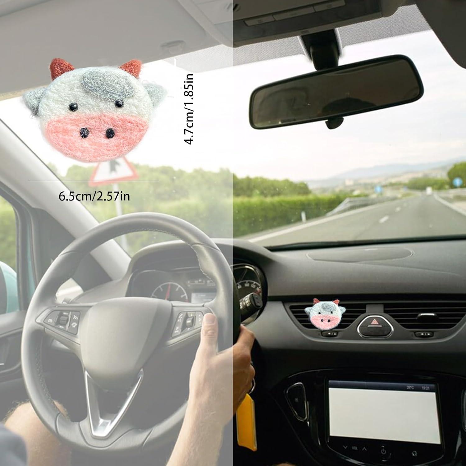 Clip de Ventilación de Coche ORIESSE Vaca Lindo Difusor Aromático