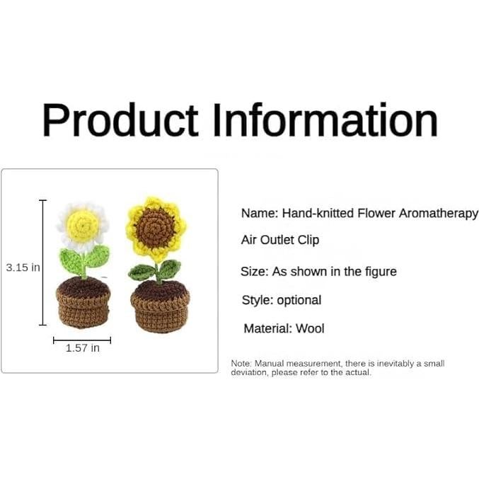 Difusor de Aire para Auto BNTR con Flor Rosa y Aromas