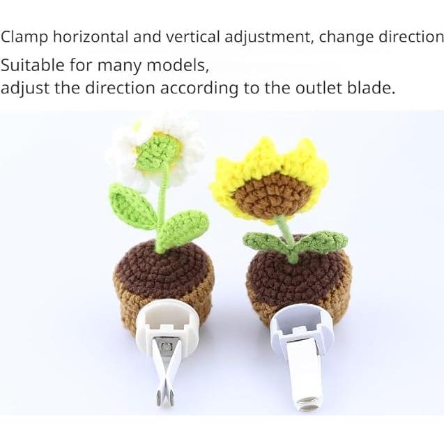 Difusor de Aire para Auto BNTR con Flor Rosa y Aromas