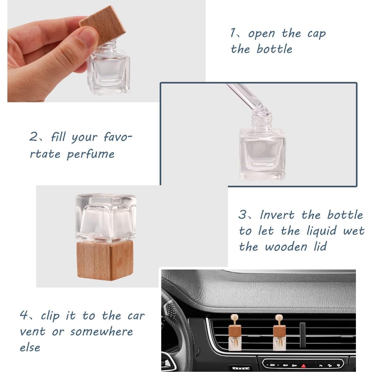 Paquete de 12 Ambientadores de Aire para Automóvil Remzndy