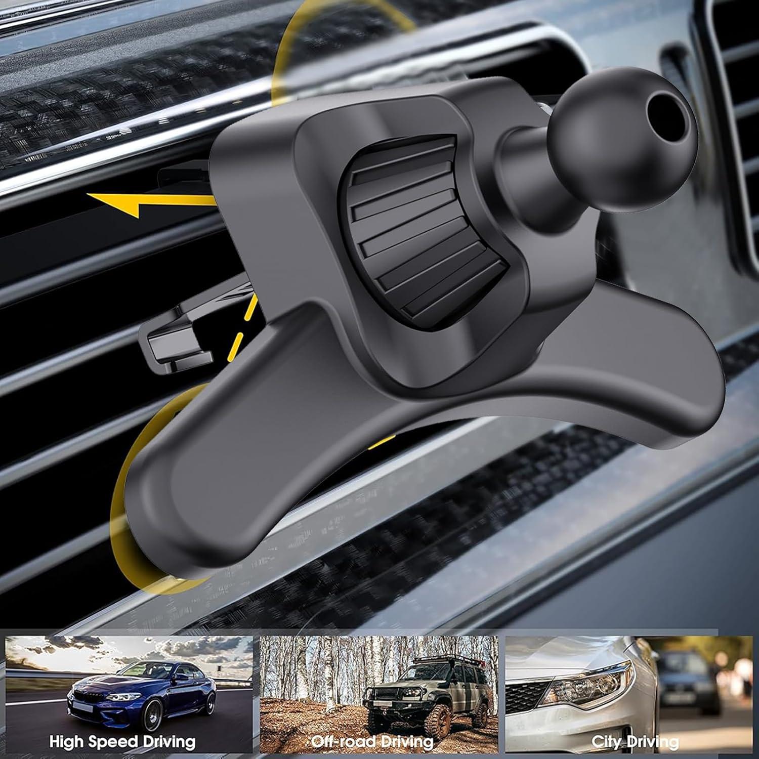 Soporte para Teléfono de Coche Vehibrckt Clip Ventilación 4-7"