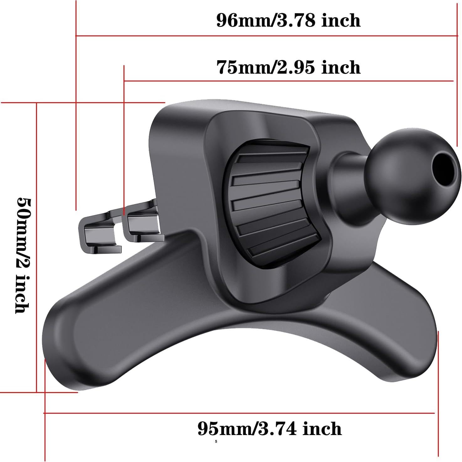 Soporte para Teléfono de Coche Vehibrckt Clip Ventilación 4-7"