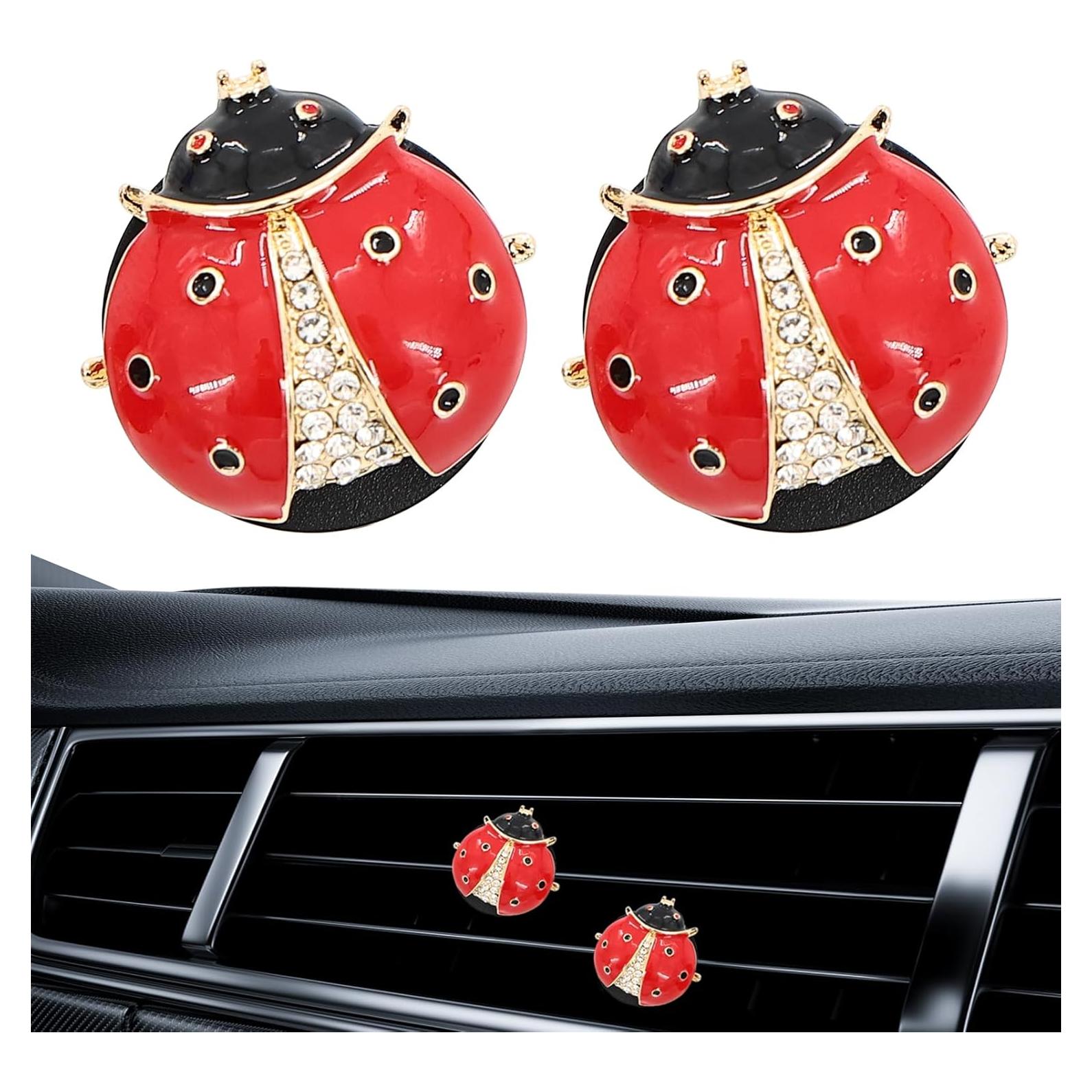 Clips de Ventilación de Coche Mariquita LUODAKA - 2 Pcs