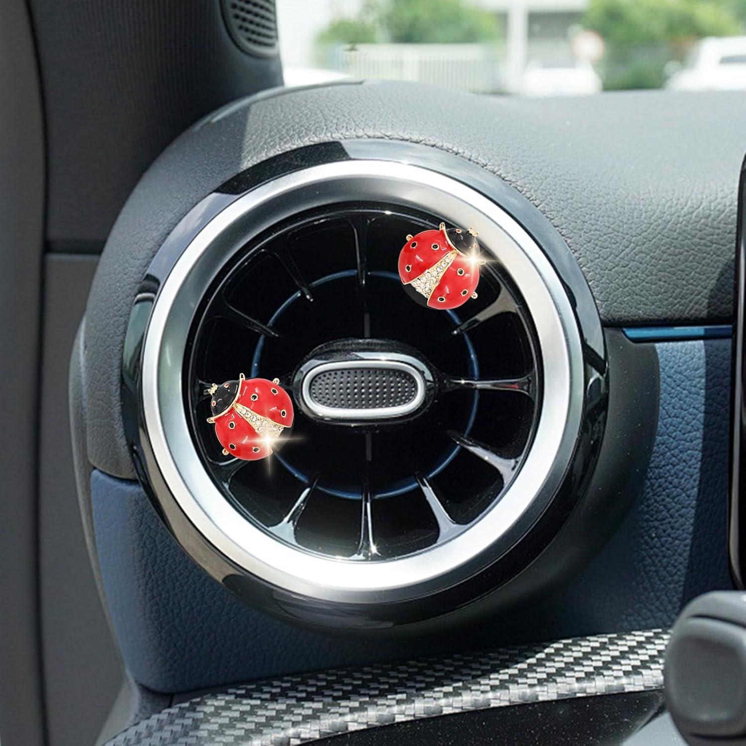 Clips de Ventilación de Coche Mariquita LUODAKA - 2 Pcs