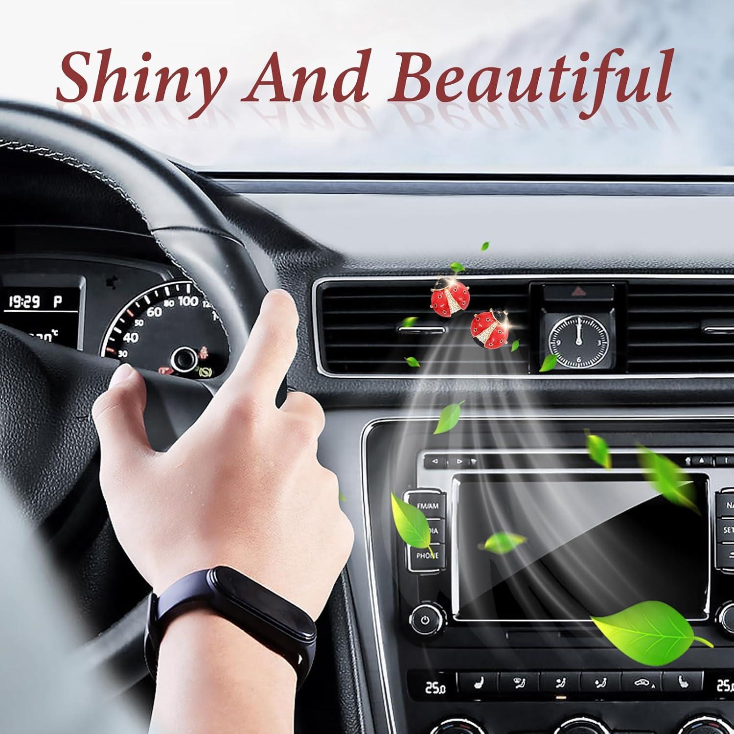 Clips de Ventilación de Coche Mariquita LUODAKA - 2 Pcs