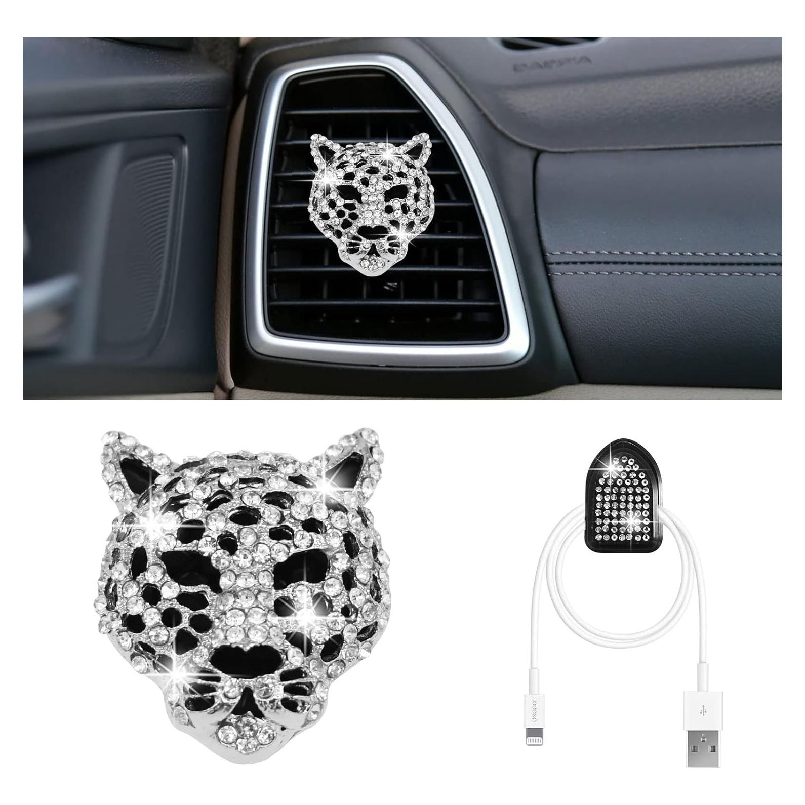 Clip de Ventilación Difusor de Auto Yixiao con Rhinestones