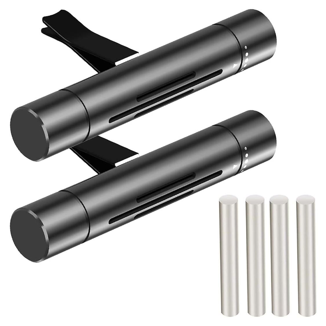 Ambientador de coche JIANFA Difusor de perfume negro 4 varillas