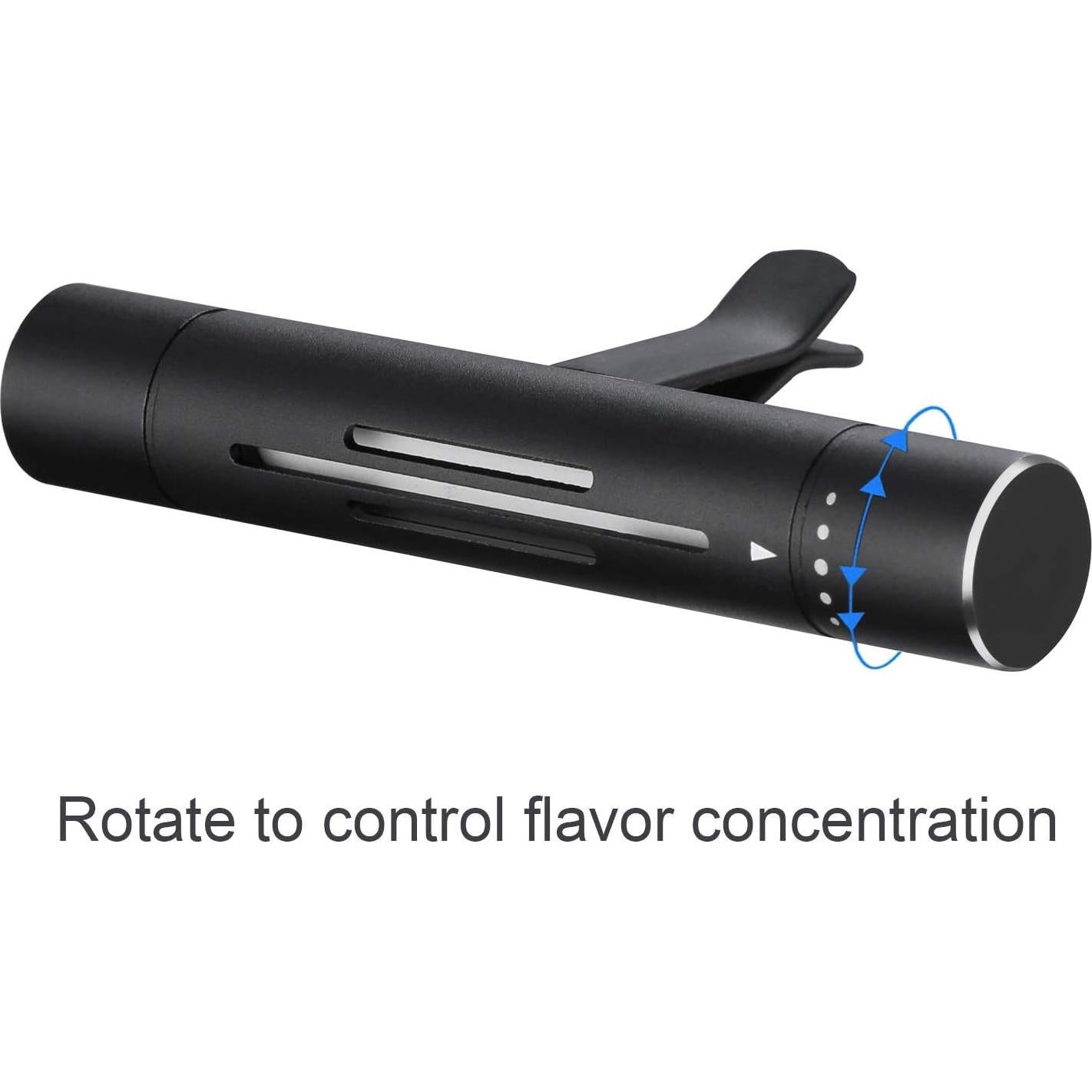 Ambientador de coche JIANFA Difusor de perfume negro 4 varillas