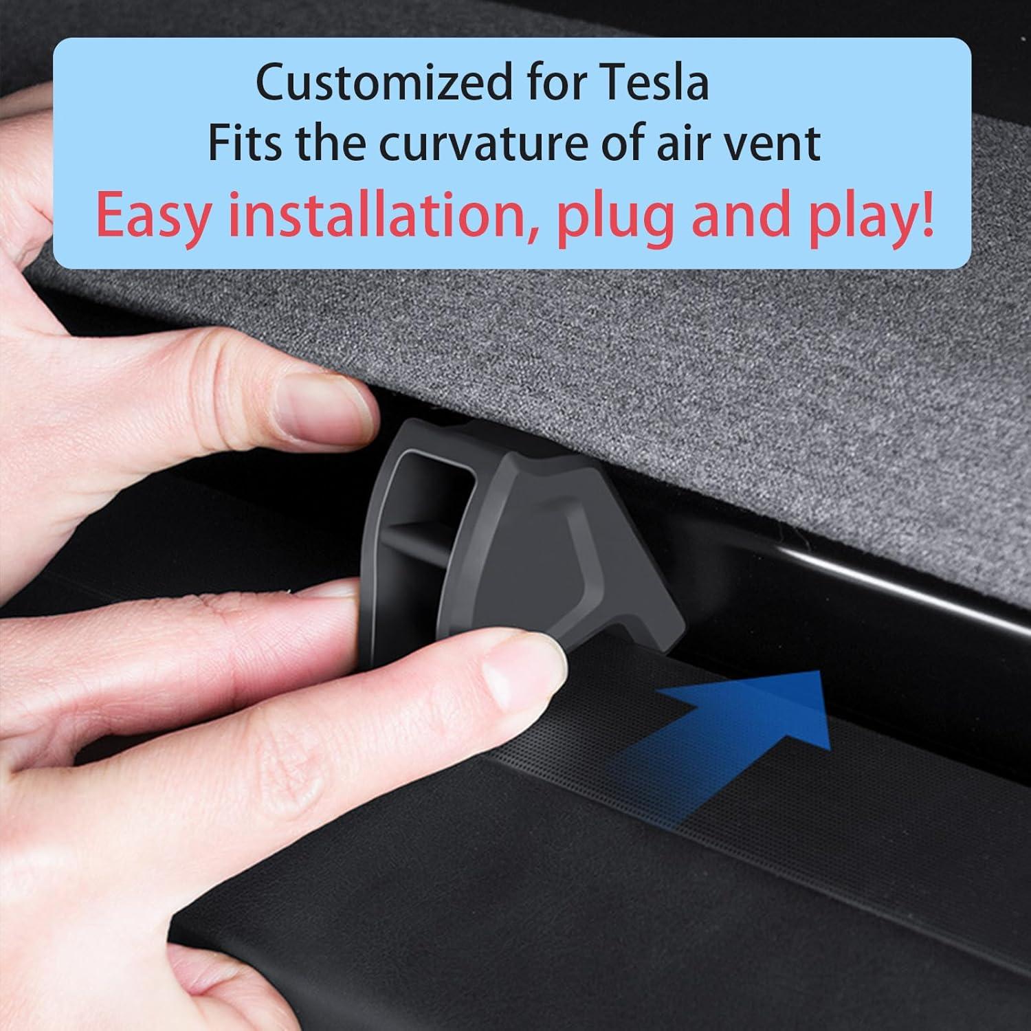 Adaptador de Ambientador para Tesla Modelo 3 y Y - Paquete de 2