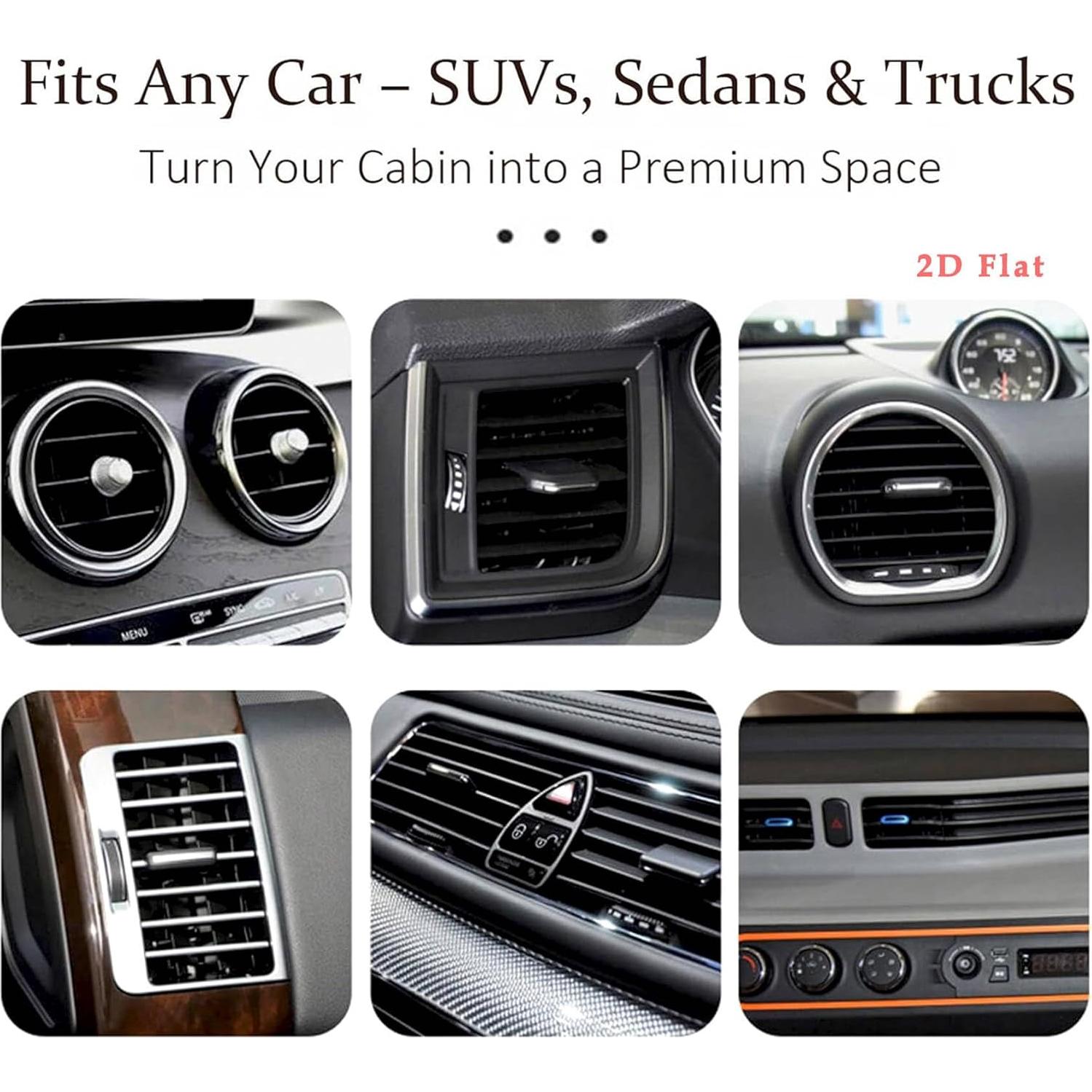 Clip Ambientador de Auto Búho Lynzetqy con 4 Pads Aroma