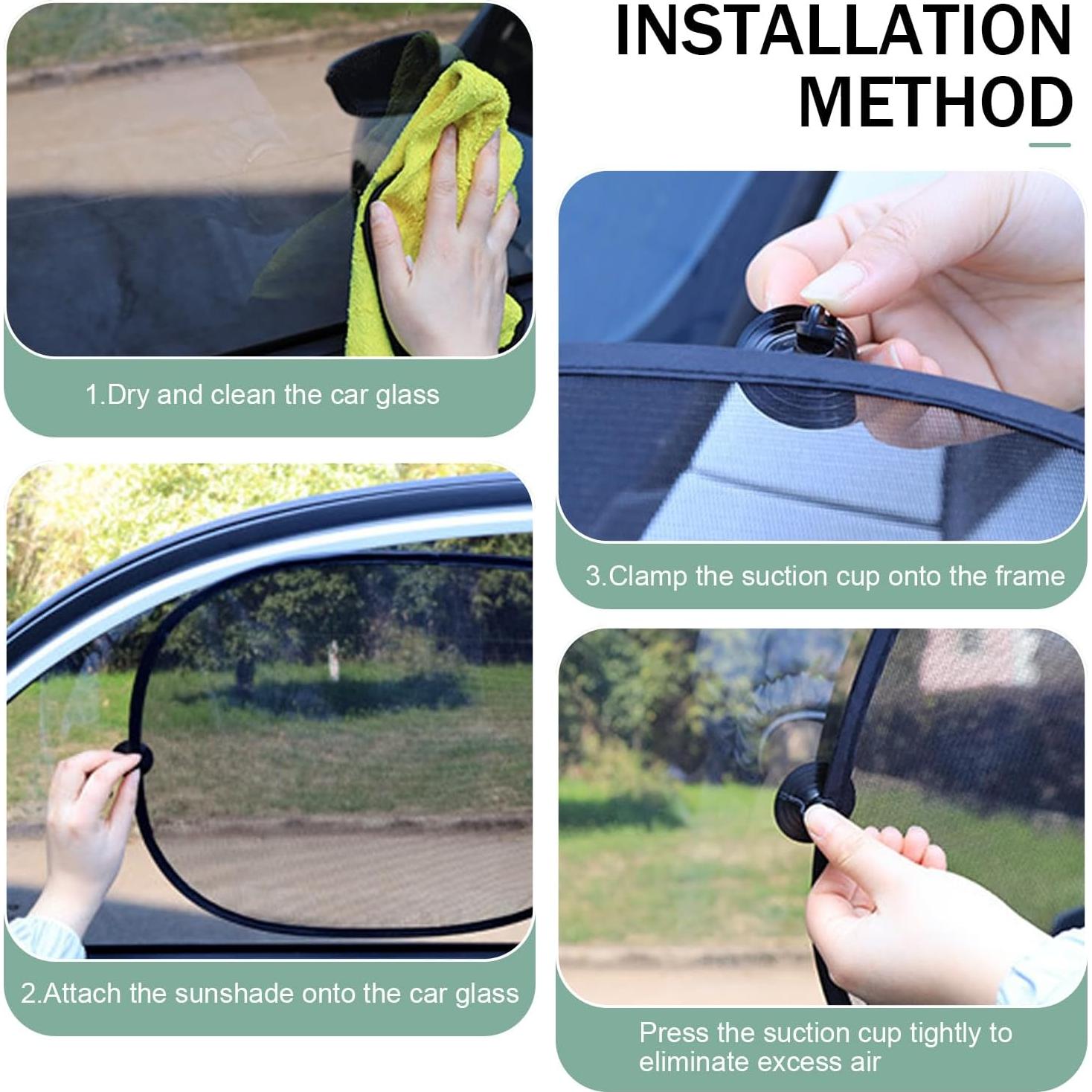 Sombra Universal para Ventana de Auto Zikefest ZIK2FT 65x38cm