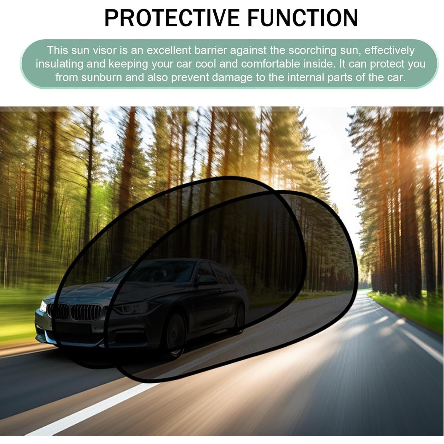 Sombra Universal para Ventana de Auto Zikefest ZIK2FT 65x38cm