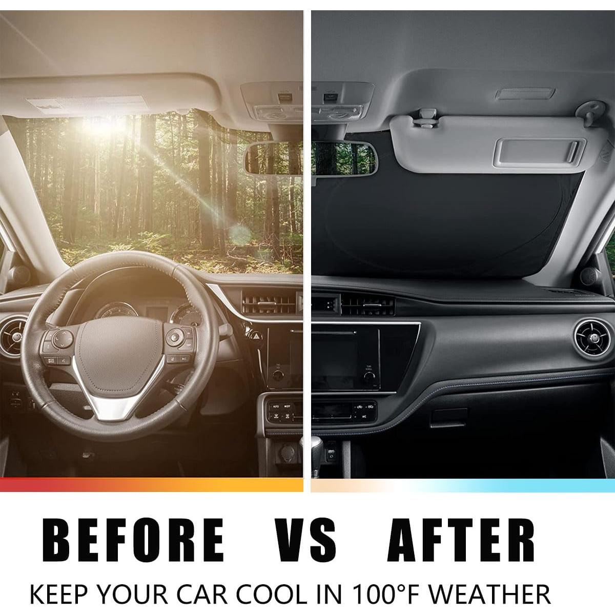 Protector Solar para Parabrisas Ziciner 162.5 x 86.4 cm Bandera USA