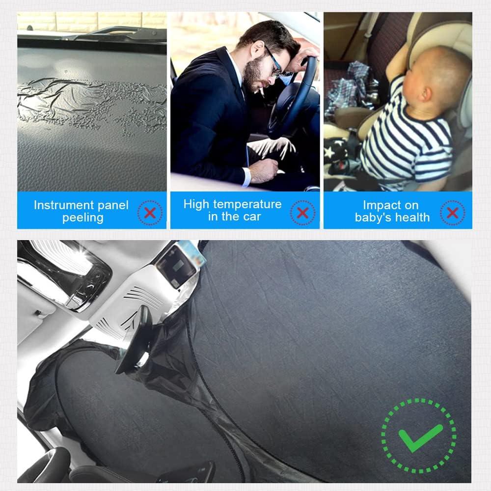 Protector Solar para Parabrisas ASUBHA 160x86 cm Plegable