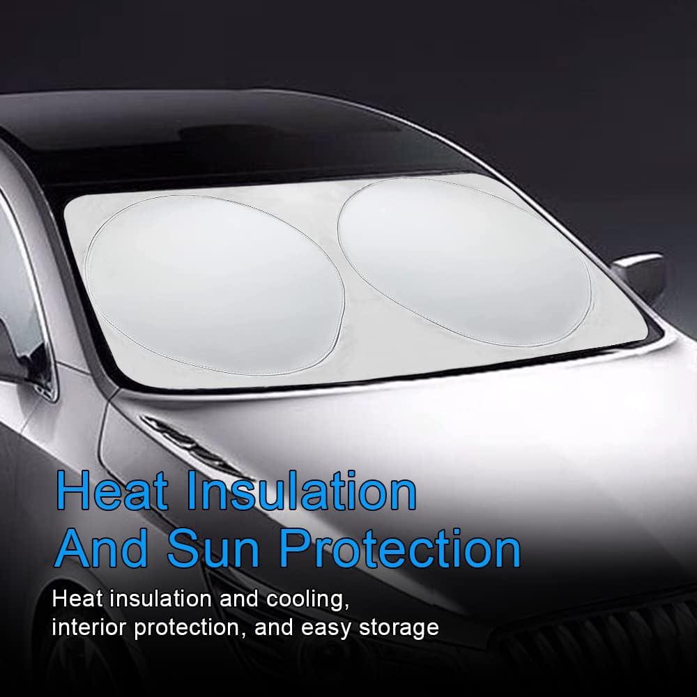 Protector Solar para Parabrisas ASUBHA 160x86 cm Plegable