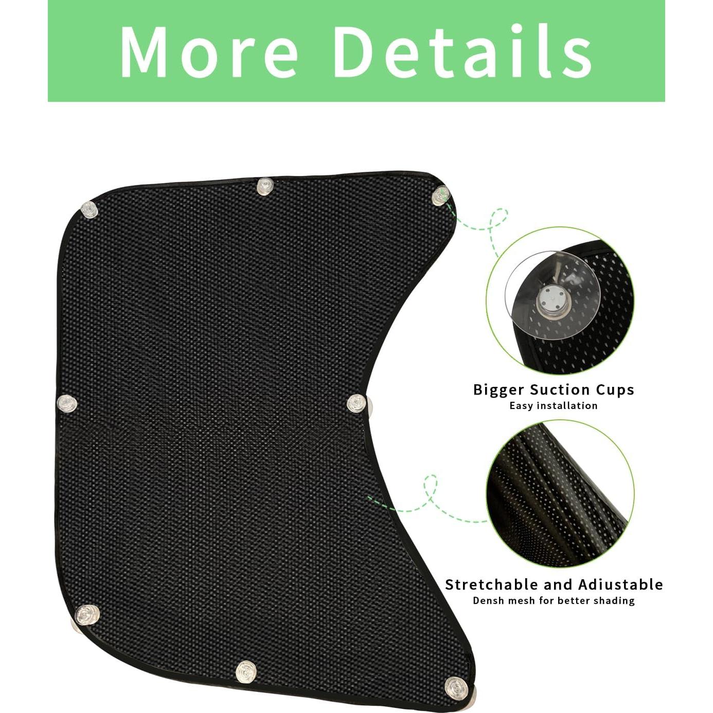 Protector Solar Ventana Lateral Camión Semi Meakeize SS-05 UV