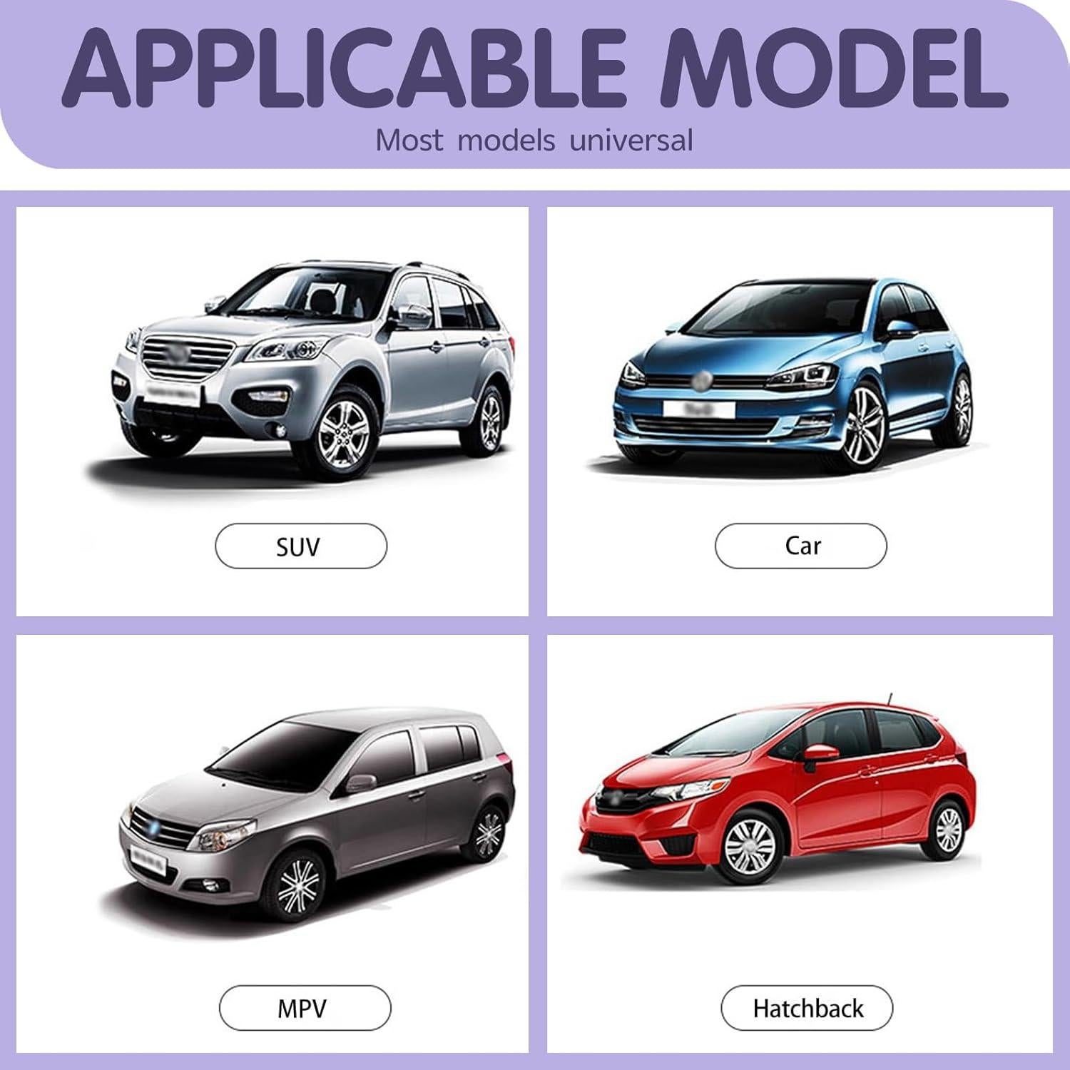 Cortinas Solares para Ventanas Laterales de Auto GRANDI 64.8x37.8cm