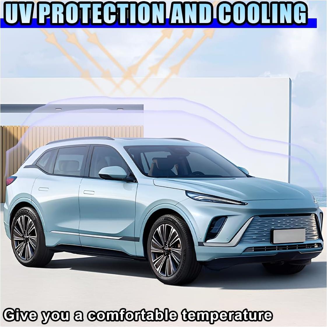 Parasoles traseros DUSCOKE para automóviles 99.87x50.04cm