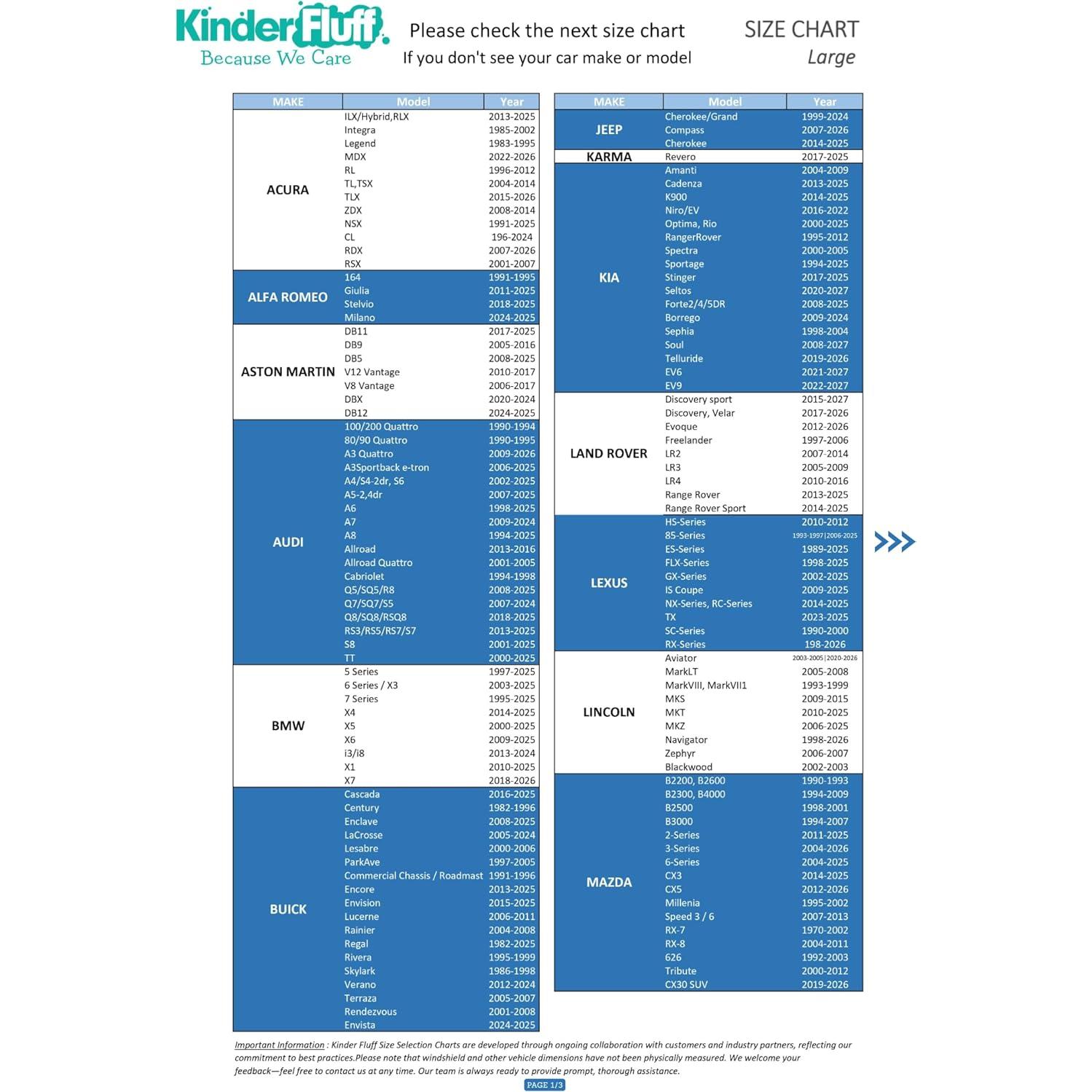 Parasol para Parabrisas Kinder Fluff 2 Piezas Grande UV 99.9%