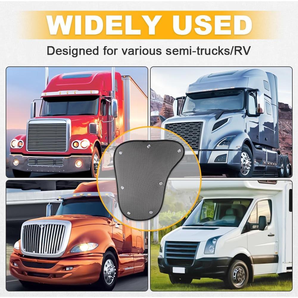 Cortina de Sombra JDMON para Ventanas de Camiones 59.4x49.3cm