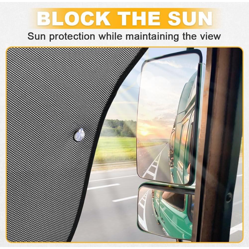 Cortina de Sombra JDMON para Ventanas de Camiones 59.4x49.3cm