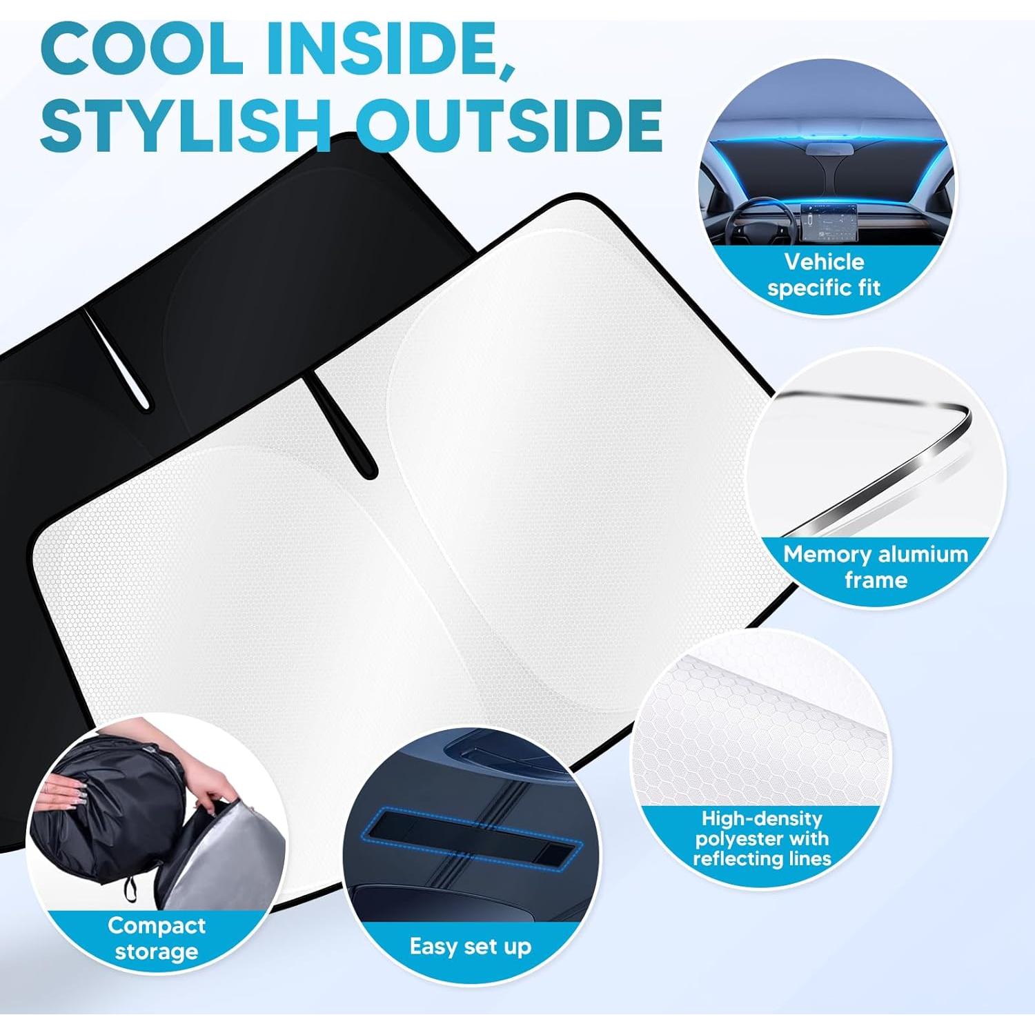 Protector Solar Plegable Cartist para Parabrisas Chevy Equinox 2025-2026