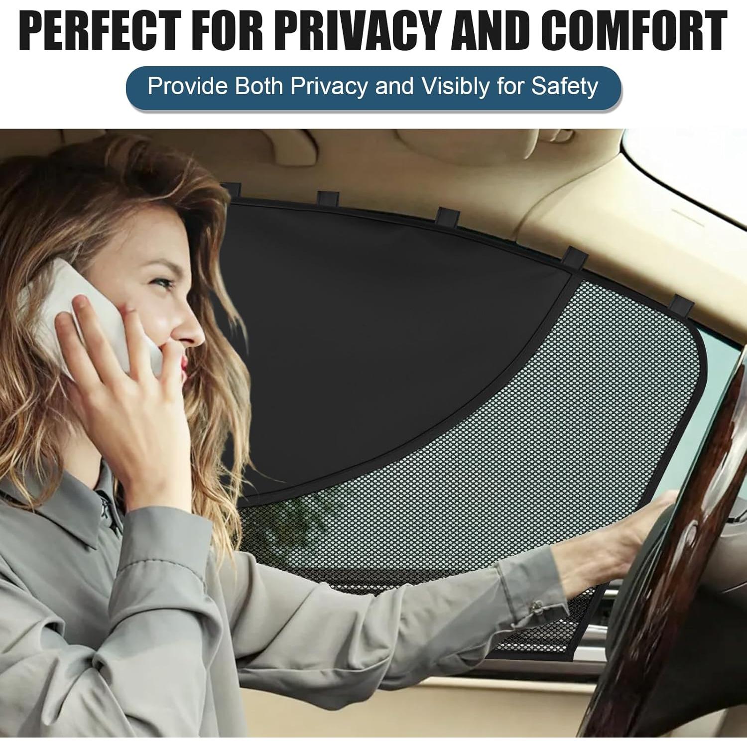 Sombrillas Magnéticas para Ventanas de Auto 2 Pcs 2win2buy