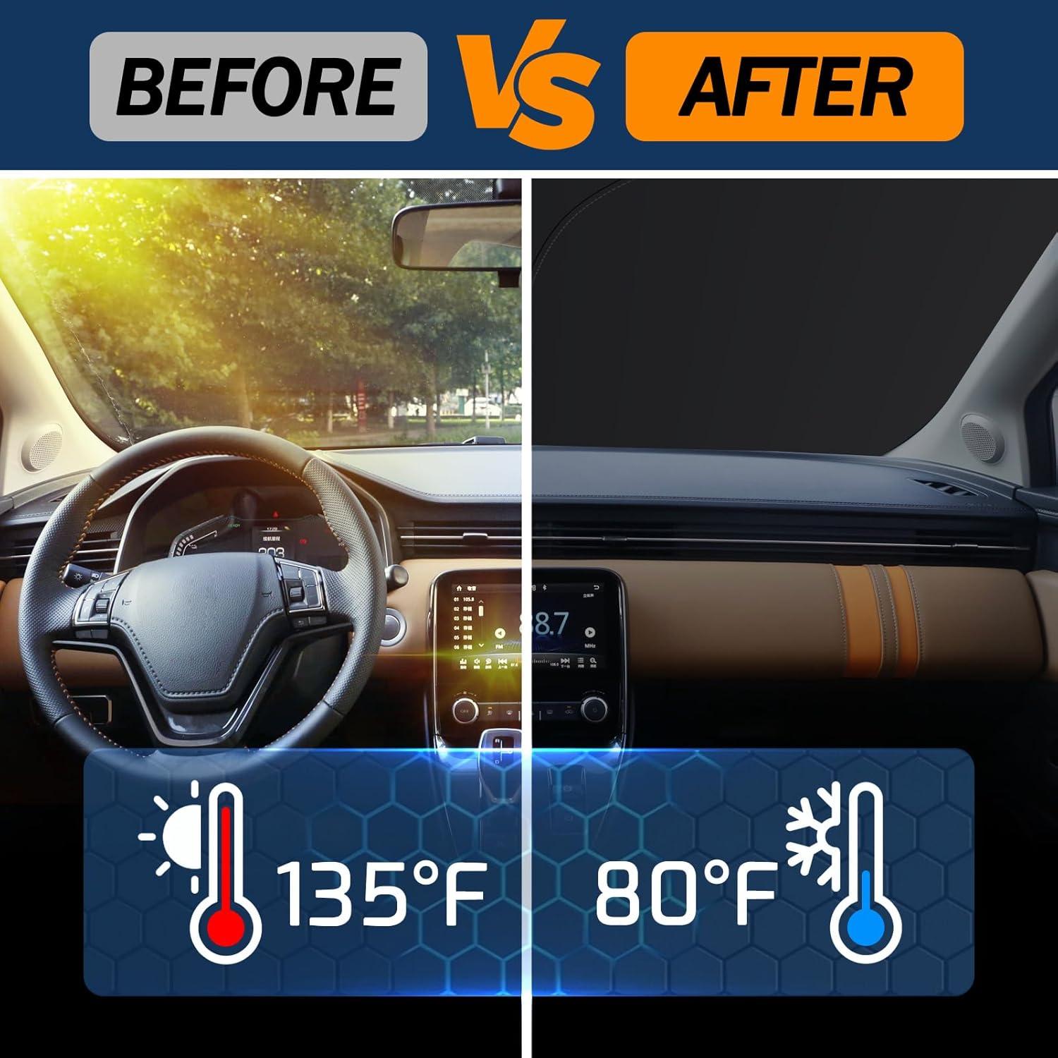 Protector Solar Parabrisas Toyota Camry 2025 2026 JHGFVC