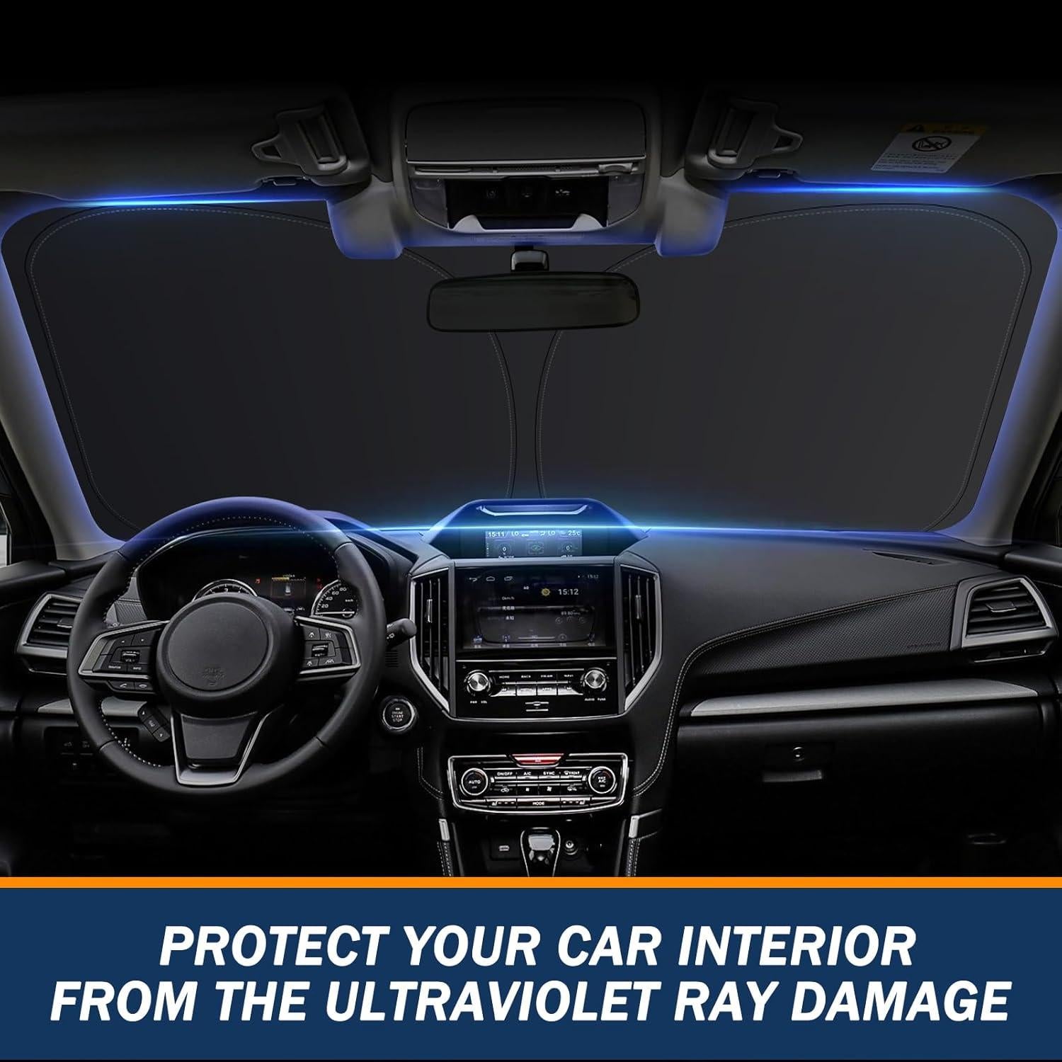 Protector Solar Parabrisas Toyota Camry 2025 2026 JHGFVC