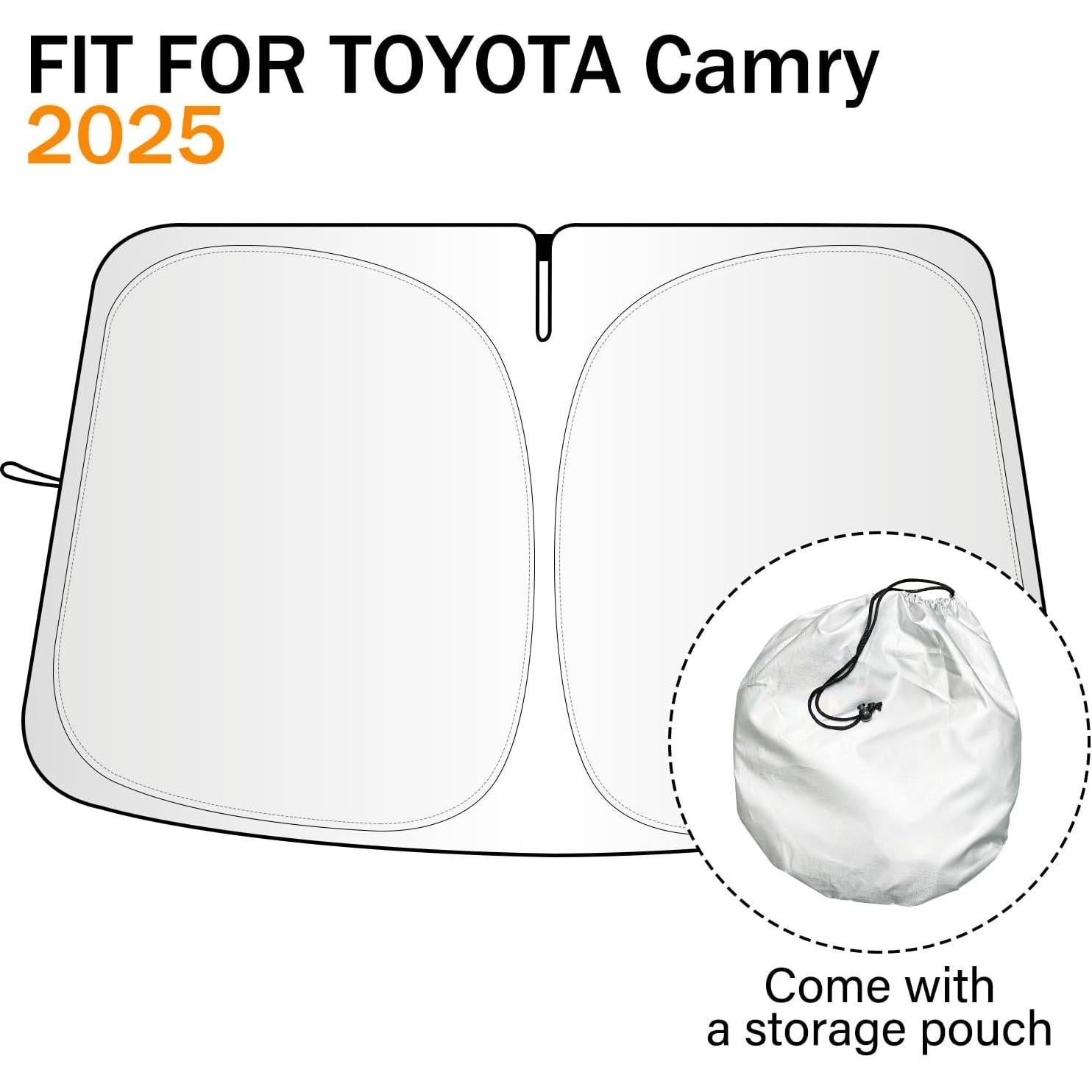 Protector Solar Parabrisas Toyota Camry 2025 2026 JHGFVC