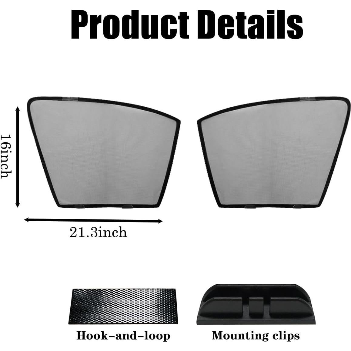 Protector Solar Ventana Auto ROMASO Toyota RAV4 2020-2025