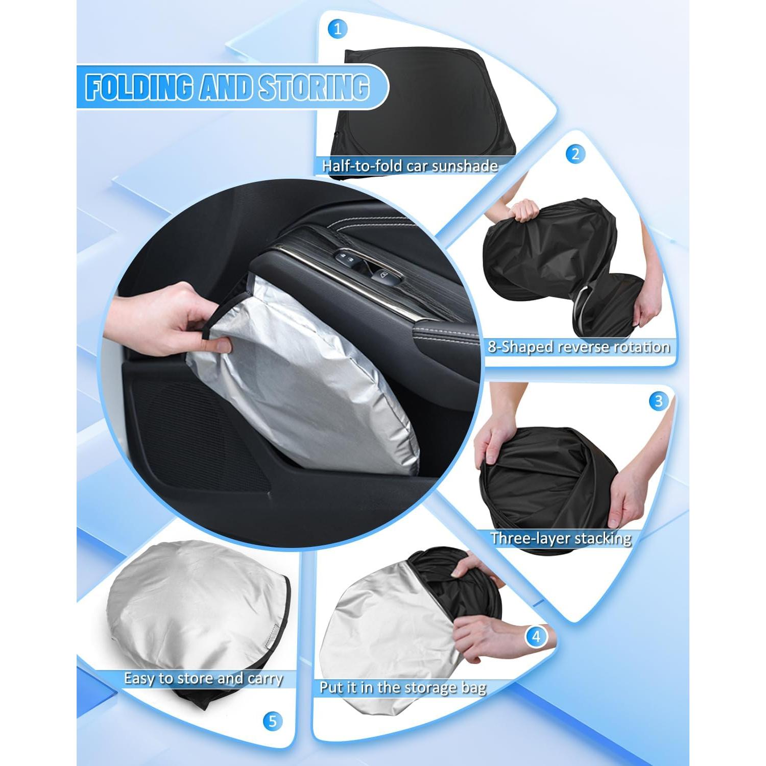 Sombra de Sol Bestview para Chevy Silverado 2014-2018 - Bandera EE. UU.