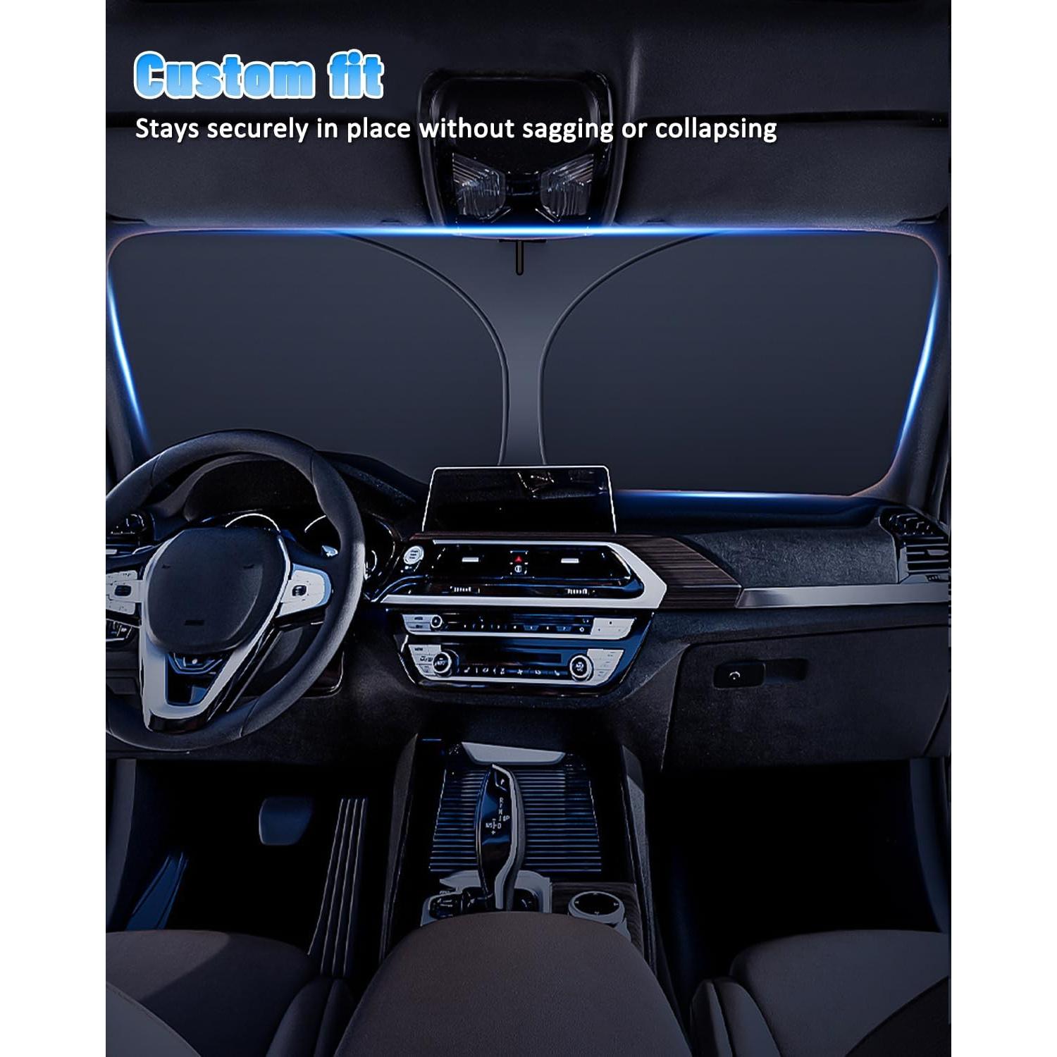 Sombra de Sol Bestview para Chevy Silverado 2014-2018 - Bandera EE. UU.