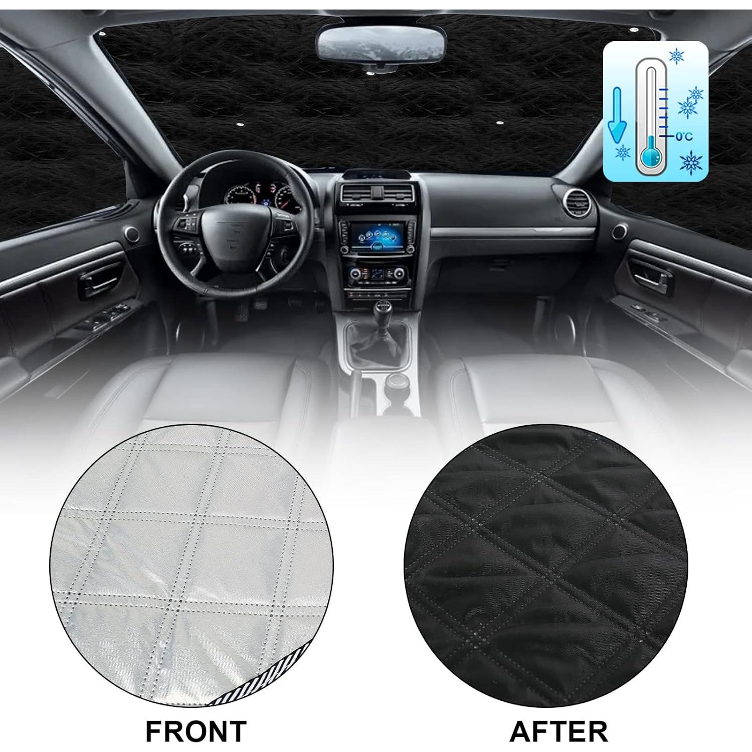 Cortinas Solares Ford Transit 2015-2023 - Juego de 3 Piezas