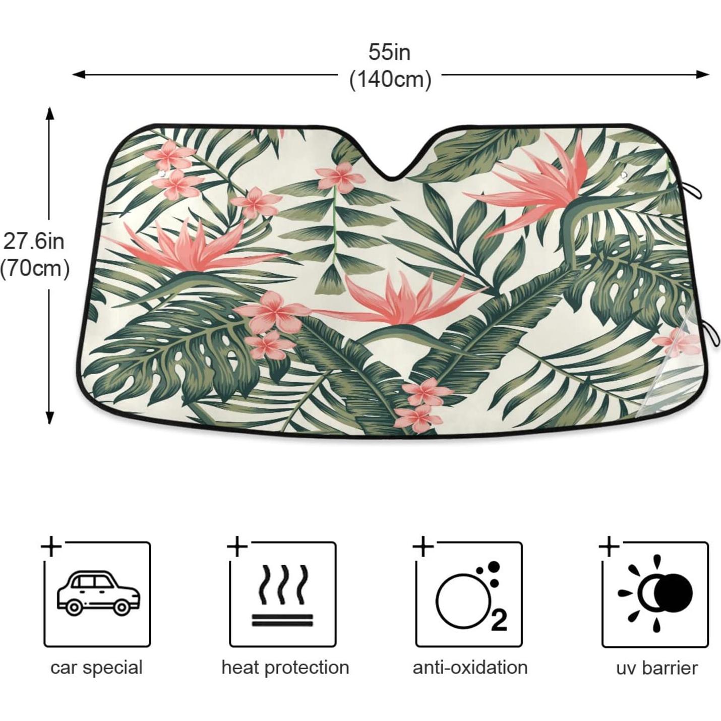 Protector Solar Plegable para Parabrisas Angelabao 139.7x70.1cm