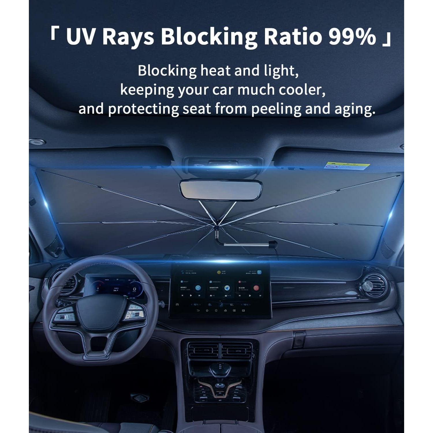 Sombrilla de Sombra para Parabrisas BMW i5 - Plegable y UV