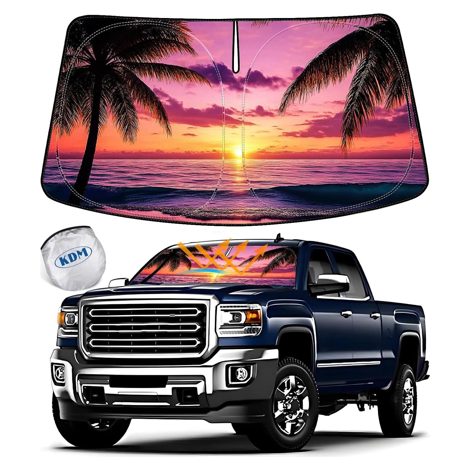 Parasol Reflectante KDM para Chevy Silverado 2014-2019
