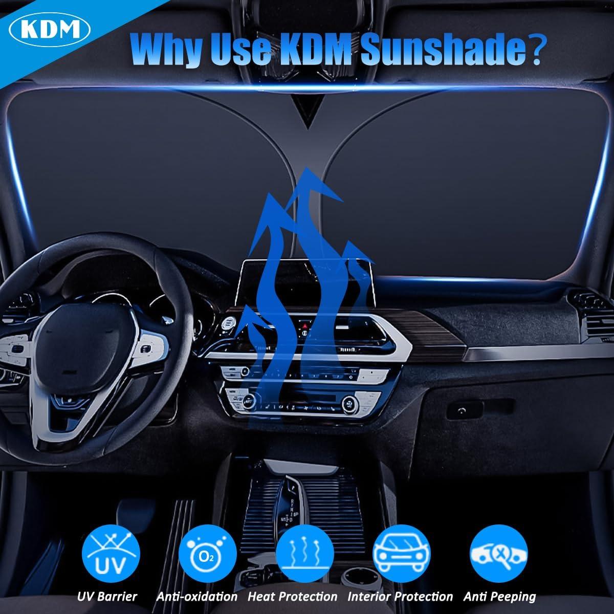 Parasol Reflectante KDM para Chevy Silverado 2014-2019