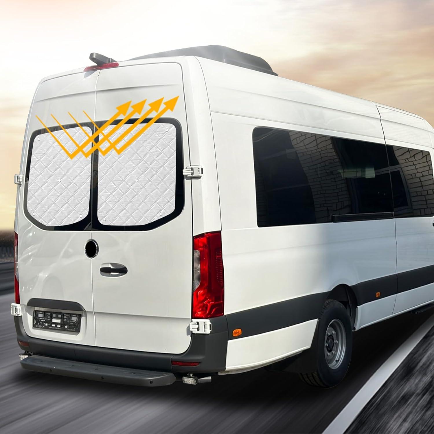 Cubierta de Sombra para Ventana Trasera Bumxca Mercedes Sprinter 2019-2025