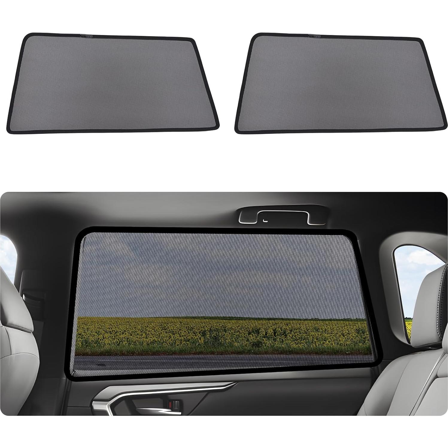 Sombrillas para Ventanas de Auto KOCZIL RAV4 2019-2024 2 Pcs