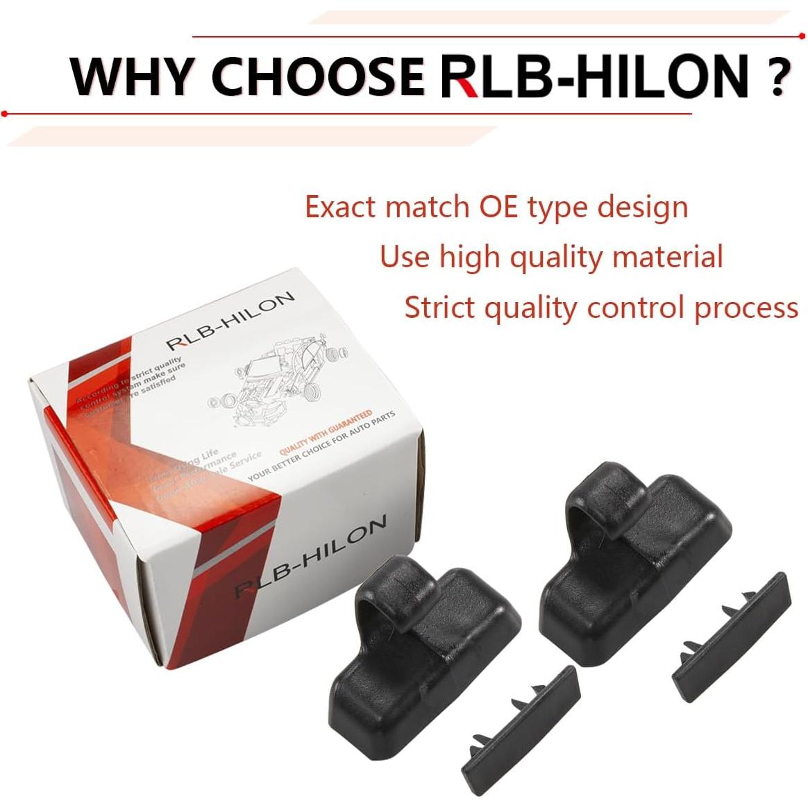 Gancho de Sombra de Ventana RLB-HILON 2PCS para Honda