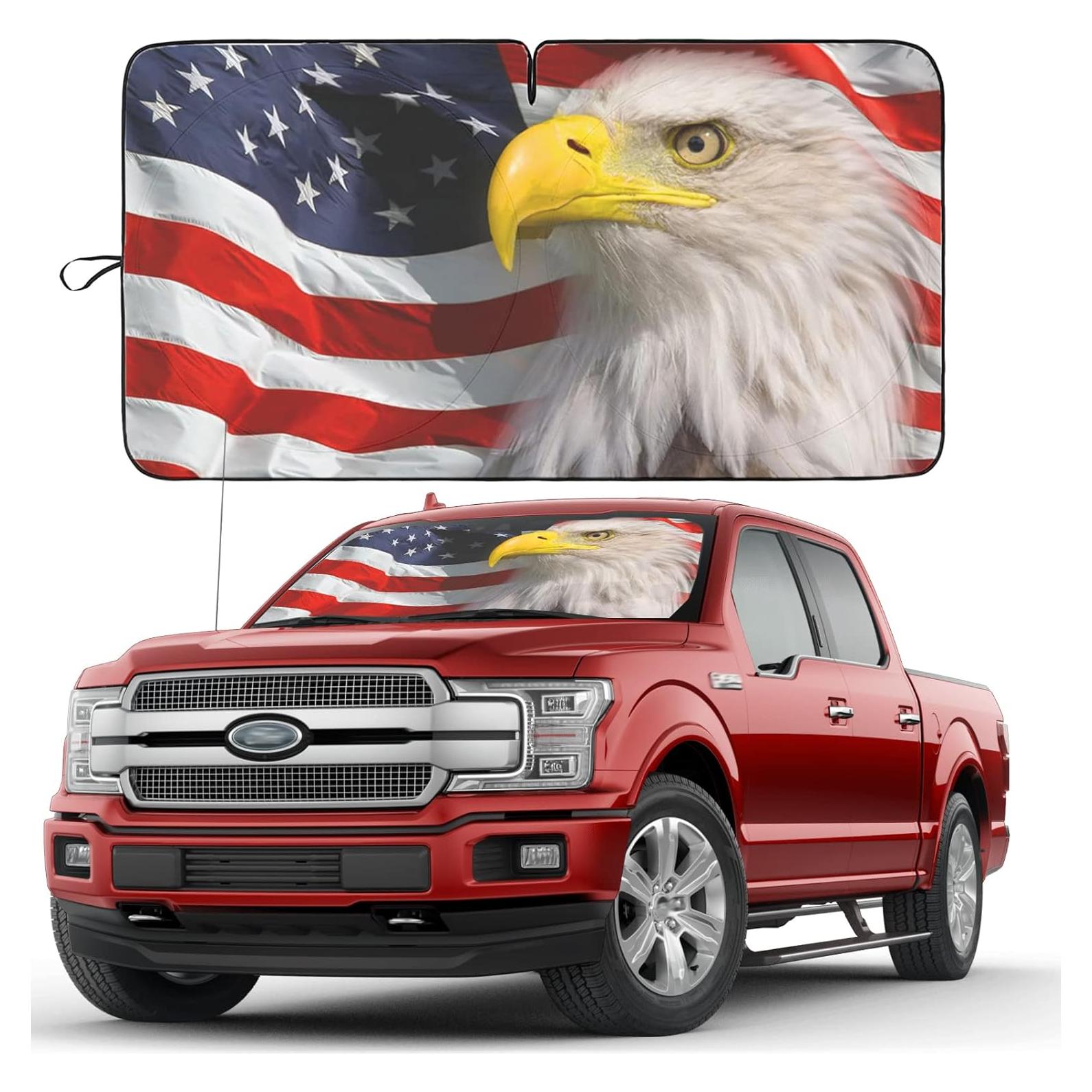 Sombra de Parabrisas TOPASHDE Universal 163.83x85.09cm Doble Capa